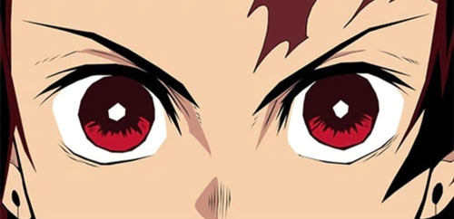 Lentes De Contacto Fantasía Anime  Tanjiro Demon Slayer