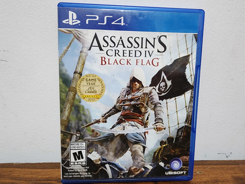 Assassin's Creed Black Flag Ps4 Fisico Usado