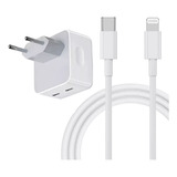 Usb Power Adaptador Carga Rápida Para iPhone 14 Pro Max 35w