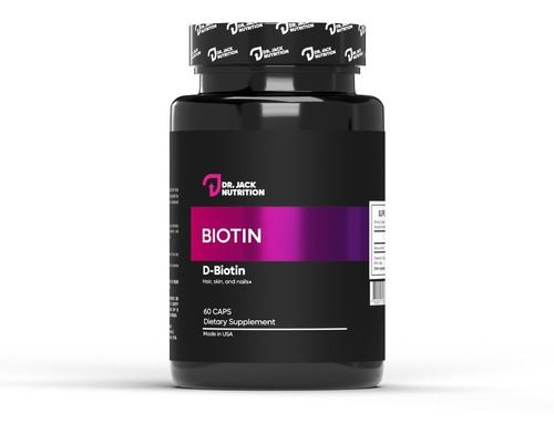 Biotina 10.000mcg - 60 Capsulas | Dr Jack Nutrition