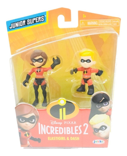 Increibles Figuras 7cm Por Pz Jack Elastigirl Violet Disney 