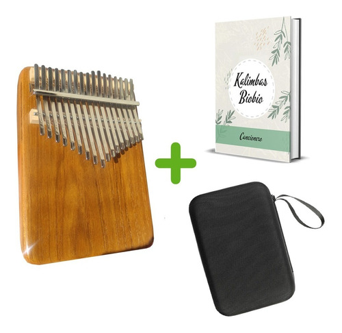 Kalimba 17 Teclas + Estuche + Cancionero 60 Partituras