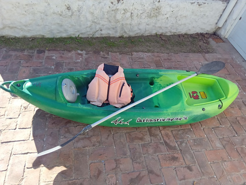 Kayak Atlantikayak K1 +remo+chaleco 