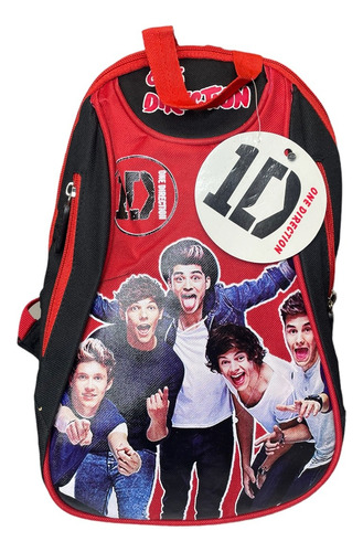 Mochila One Direction Caras Escolar Adolescente Chica