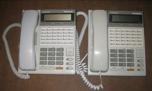 Set De 3 Telefonos Digitales Panasonic Modelo Kx-t7230 