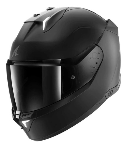 Casco Para Moto Shark Skwal I3 Dark Shadow Negro Con Luz 