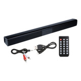 Barra De Sonido Inalámbrica For Tv Con Control Remoto De