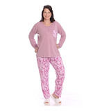 Pijama De Invierno Mujer Talles Grandes 619