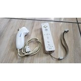 Wii Remote + Nunchuk Branco Original Funcionando 100%. G1