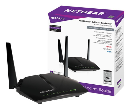 Netgear Ac1200 C6220 Wifi Cable Modem Router