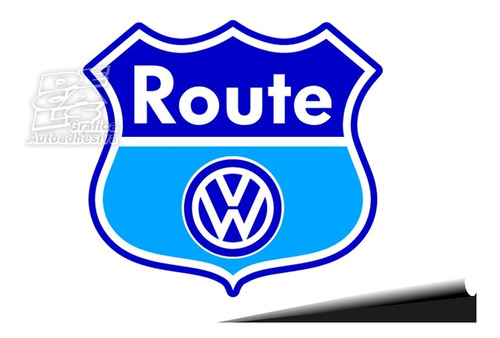 Calcomania De Volkswagen Fox Route