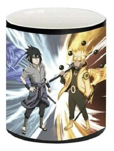 Taza Mágica Naruto Vs Sasuke