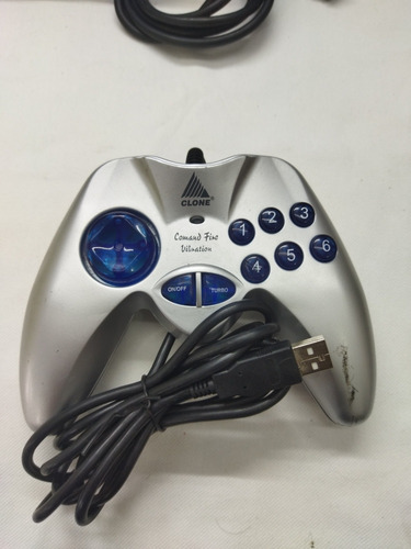 Joystick Para Pc- 10 Botões + Vibração Usb 