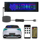 Panel Matricial Led Usb 20x64 Para Coche, Pantalla Inteligen