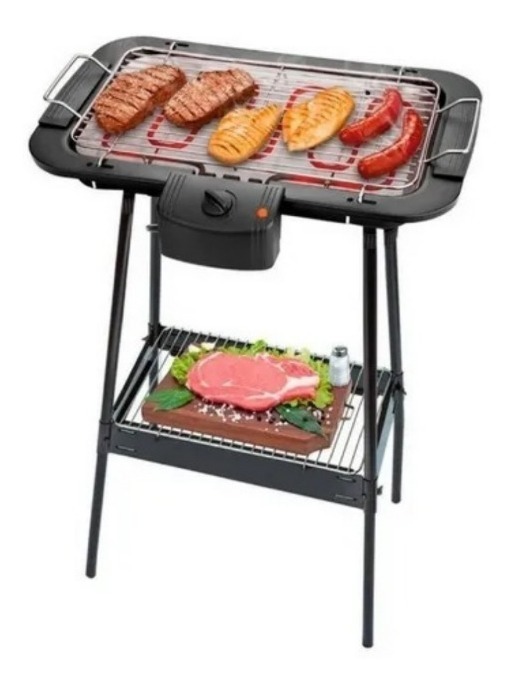 PARRILLA ELECTRICA 2000W 30X49 CON PATAS - ABRASOL