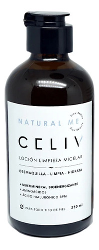 Agua Micelar Celiv - Natural Me, 250 Ml