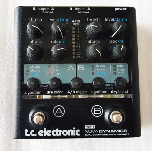 Tc Electronic Nova Dynamics Compresion Noise Gate Canje