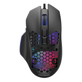 Mouse Gamer Malla 9 Botones Viewsonic Con Cable Color Negro