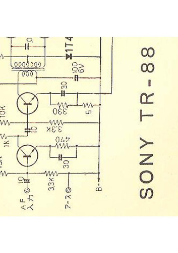 Esquema Radio Sony Tr88  Em Pdf Via Email 