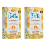 Depilatorio Depil Bella Folhas Prontas Corp Mel 16fls - 2un