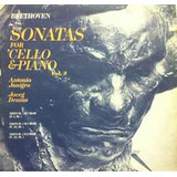 Beethoven 2 Vinilos 5 Sonatas Antonio Janigro Jörg Demus 