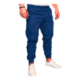 Pantalon Jogger Cargo De Hombre Elastizado Bengalina Premium
