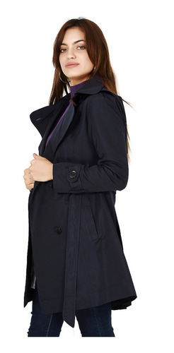 Piloto Trench Mujer Impermeable Campera Tapado Way Voo