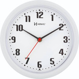 Relógio De Parede Herweg 6102-021 Quartz Redondo 22cm Branco