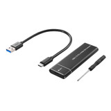 Adaptador M.2 Nvme Ssd 10gbps Usb C 3.1 Gen2 Nvme