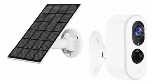 Cámara De Seguridad Solar Ip Wifi 1080p 3mp App Tuya Alexa Color Segun Disponibilidad