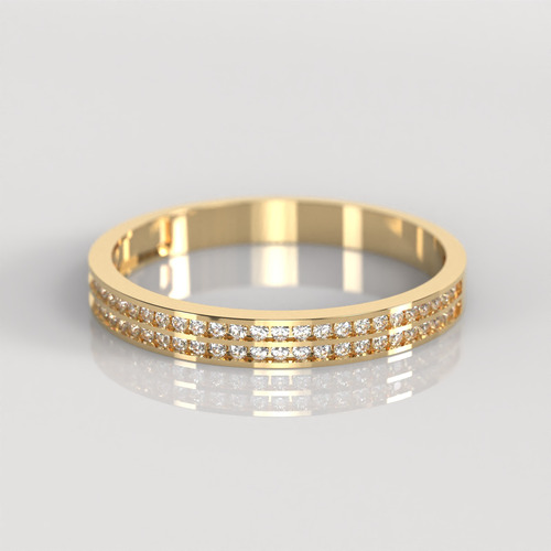 Anillo Gara Oro Amarillo 18k