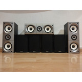 Set De 7 Bocinas Onkyo Skf-540 Funcionando Al 100 % 130w 8oh