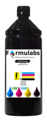 1 L Tinta Para  Recarga Cartuchos Impressora Hp 664 122 662