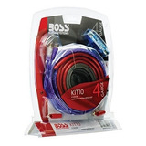 Boss Audio Kit10 Kit De Cableado De Instalacion De Amplifica