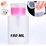 Porta Acetona Com Dosador 150 Ml Para Manicure E Pedicure