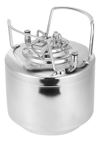 Mini Barril De Cerveza De Acero Inoxidable De 6 Litros, Barr