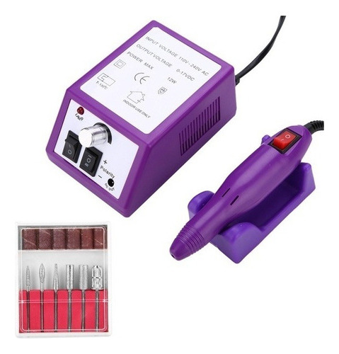 Kit De Máquina De Limar Con Taladro De Uñas Eléctrico Aa