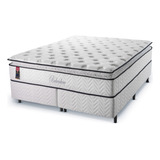 Cama Box Belvedere King Size Mola Ensacada 193x203cm Branco