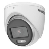 Cámara Hikvision 3k Domo Con Luz Y Audio Ds-2ce78k0t-lfs