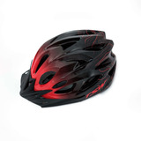 Capacete Tsw Raptor 3 Com Led Preto E Vermelho