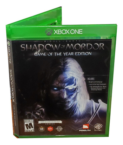 Juego Sombras De Mordor Juego Dl Año Edición Xbox One Fisico