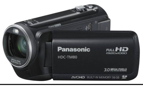 Filmadora Panasonic Hdc-tm80 Full Hd 42x Zoom 