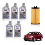 Kit Cambio Aceite M Para Chevrolet Sonic 5w30