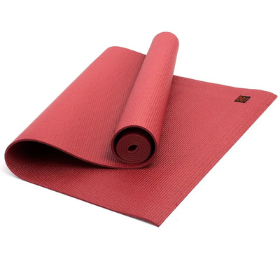 Tapete De Yoga \u002F Fitness Zynergy 5mm De Grosor 173x61cm Color Rojo | MercadoLibre