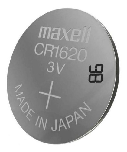 5 Pilas Maxell Cr1620 Tipo Botón Japonesa /3gmarket