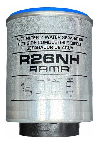 R26nh Filtro Combustible Separador Agua Rama Para Newholland