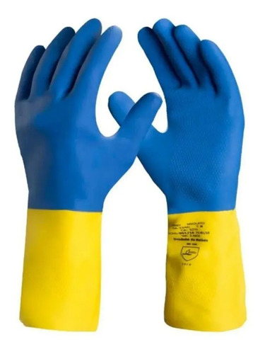 Luva Neolatex Neoprene Da-224d Danny Ca 5774 Kit C/40 Pares