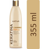 Kativa Shampoo Keratina · Nutrición, Suavidad Y Brillo 355ml