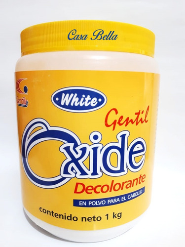 Gentil Oxide Polvo Decolorante  White 1kg
