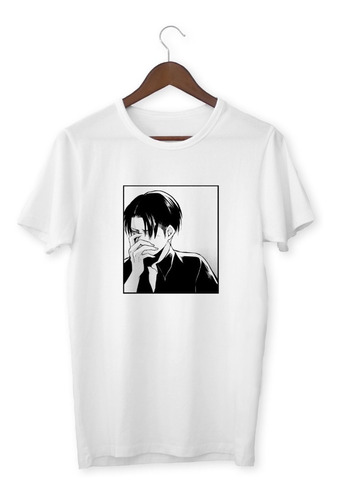 Remera Levi Ackerman Attack On Titan Shingeki - Anime Manga